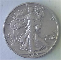 1939-S Liberty Walking Half Dollar