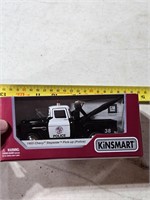 NIB Kinsmart 1955 Chevy Stepside Police Pickup