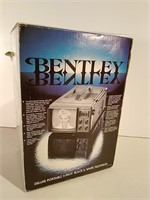Bentley Deluxe Portable 5" B&W TV Appears Unused