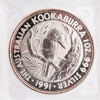 Coin Australia 5 Dollar .999 1 Ounce Silver