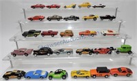 Matchbox and Hotwheels lot of 27 die cast cars