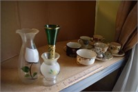 Teacups & Saucers, Vases