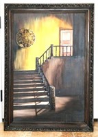 Staircase Painting on Canvas