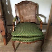 French Caned Back Chair