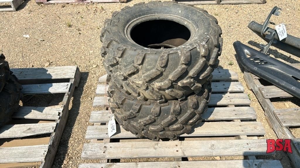 2- 26x11R-12 ATV Tires