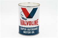 VALVOLINE SUPER OUTBOARD MOTOR OIL U.S. QT CAN