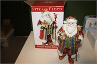 Fitz and Floyd santa figurine