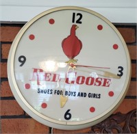 Red Goose clock , shoes for boys and girls ,