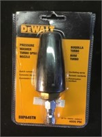 DeWalt pressure washer turbo spray nozzle