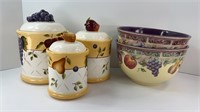 SONOMA VILLA CANISTER SET