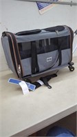 New  Grey Airline Approved Rolling Pet Carrier