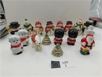 CHRISTMAS SALT & PEPPER SHAKERS