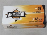 ARMSCOR 45 ACP 50 CARTRIDGES AMMO