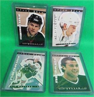 4x 1995 BAP Autographs Troy Murray - Evason Todd +