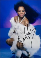 Autograph COA Diana Ross Photo