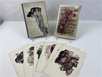 1909 Two Lovers Poem Book and 1907 Richardson’s
