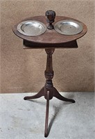 1940s English Cigarette Ashtray Table Stand