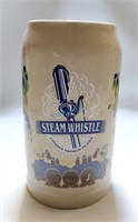 STEAM WHISTLE CERAMIC STEIN