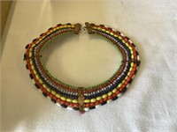 African Style Choker Necklace