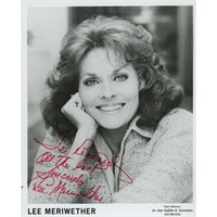 Lee Meriwether signed photo