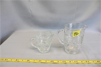 2 SMALL PICHTER GLASS