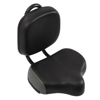 Extra Wide Bike Seat with Backrest and Comfortable