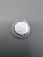1/10th ounce silver Indian design