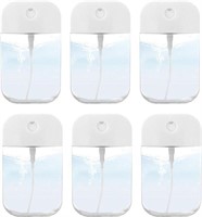 6 Pcs Travel Spray Bottle, 50ml Portable Clear Car