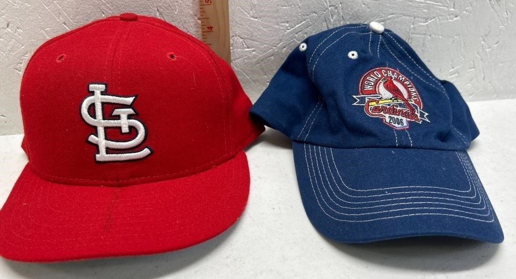 ST. Louis Cardinals hats lot of 2.