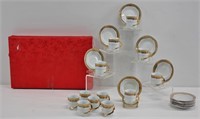 Yamasen 24KT Gold Plated Porcelain Set