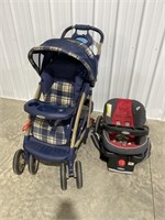 Car seat and stroller