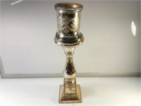 Mercury Glass Candleholder