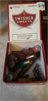 Cigar box Lot, shotgun shells