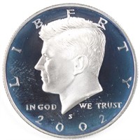 2002-S 90% Silver Proof Kennedy Half Dollar