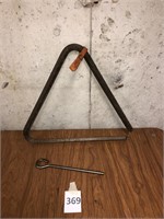 Vintage Dinner Triangle