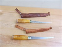 2 Rapala Vintage Fishing Knives