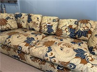 A-Brandt Sofa Sleeper w/ 7 Pillows