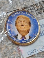 2- Colorized Presidential One Dollar coins, Donald