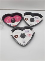 3 NEW CAKE HEART PANS