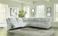 ASHLEY MCCLELLAND 5-PIECE RECLINING SECTIONAL