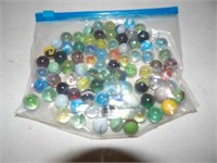bag of mixed marbles