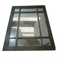 Modern Multi-Panel Window Pane Mirror
