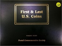 ALBUM OF FIRST & LAST  U.S. COINS, COMPLETE