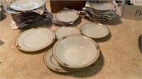 60+ pieces DIANA hand-painted China & serving set