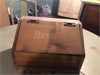 Wooden breadbox