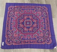 Vintage Paisley Fabric Tapestry Scarf