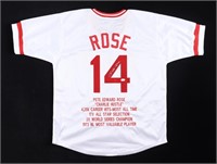 Autographed Pete Rose Highlight Jersey