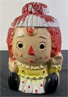 Raggedy Ann Cookie Jar