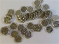49 State Quarters In Holders ***TAX EXEMPT***