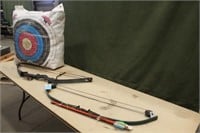 (2) Youth Bows, Arrows & Target